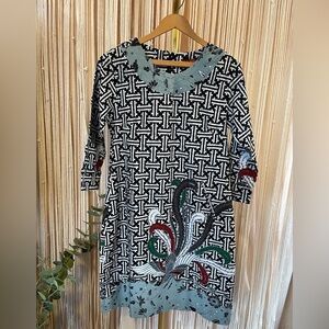 Raffi Batik Halus Patterned Dress